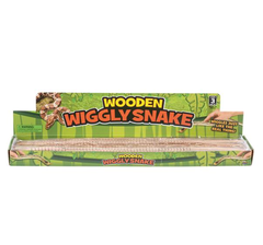 20" WOODEN WIGGLY SNAKE LLB kids toys