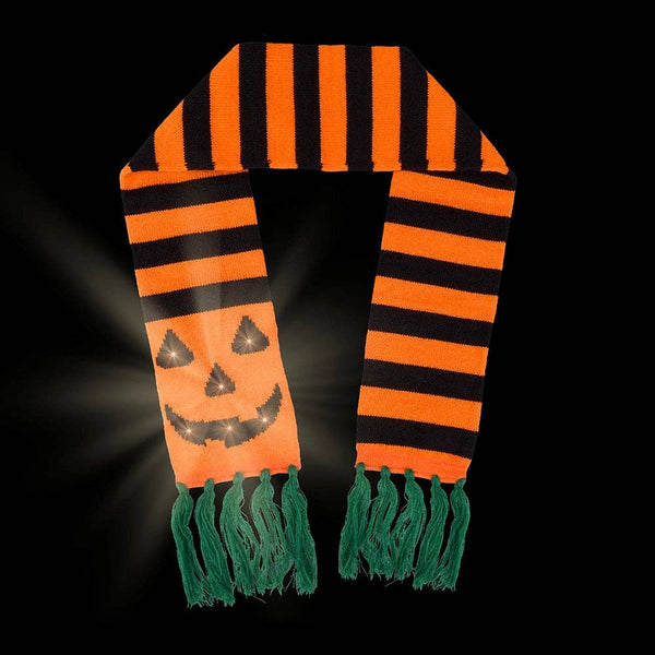 Light-Up Jack O Lantern Scarf 35