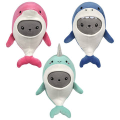 9.5" Dressed Seals Plush