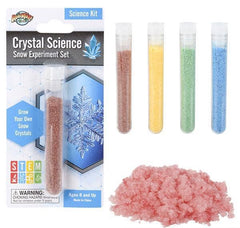 4.25" GROWING SNOW CRYSTAL TEST TUBE LLB kids toys