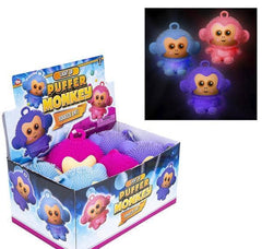 8"LIGHT-UP PUFFER MONKEY LLB Light-up Toys