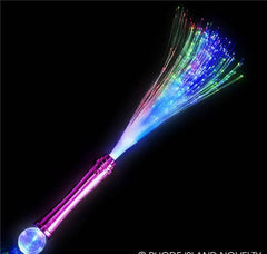 15" MAGIC BALL FIBER OPTIC WAND LLB toy-wand kids