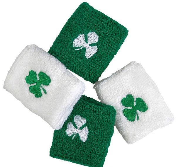 SHAMROCK WRISTBANDS 2.5X3