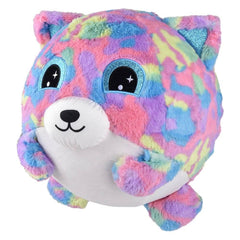 16" Colorful Bear Ball Plush