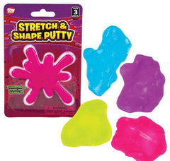 4" STRETCH AND SHAPE PUTTY LLB Slime & Putty