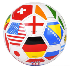 9" REGULATION FLAG SOCCER BALL LLB kids toys