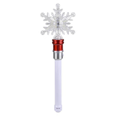 14.5" Light-Up Snowflake Spinning Wand - LLB Toys