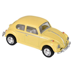 2.5" Diecast Pull Back 1967 Beetle-Pastel Colors