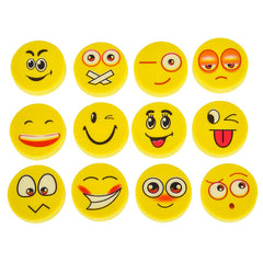 1" EMOTICON ERASER (72PC/UN) LLB Stationarys