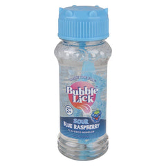 Bubblelick Sour Blue Raspberry Bubbles 12ct LLB kids toys