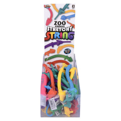 9" Zoo Animal Stretchy String 24ct