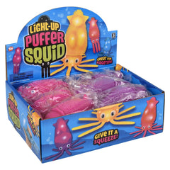 7" Light-Up Squid Puffer LLB Light-up Toys