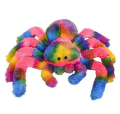 8" RAINBOW SPLATTER SPIDER LLB Plush Toys