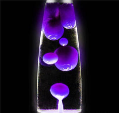 18" PURPLE WAX MOTION LAMP LLB kids toys