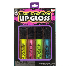 GLOW IN DARK LIP GLOSS 4.25" 0.09OZ LLB kids toys