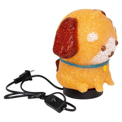 7.5" Kawaii Dog Sparkle Lamp - LLB Toys