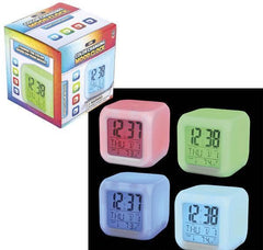 3" COLOR CHANGING LED MOOD CLOCK LLB kids toys