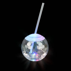 Flashing Ball Cup 20oz 4.25" LLB Light-up Toys