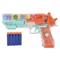 9.5" GEAR LIGHT-UP FOAM DART GUN LLB Light-up Toys