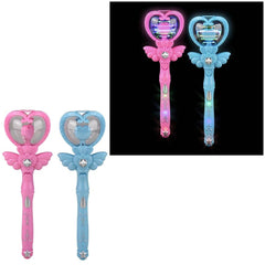 11.5" Light-Up Princess Heart Wand- LLB Toys