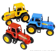 3.75" DIE-CAST PULL BACK FARM TRACTORS LLB Car Toys