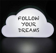 5.5" LIGHT-UP CLOUD MESSAGE BOARD LLB Light-up Toys