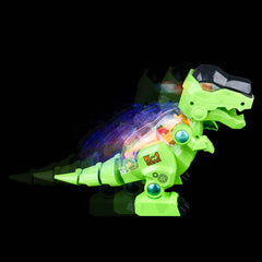 10" Light-Up Gear T-Rex - LLB Toys