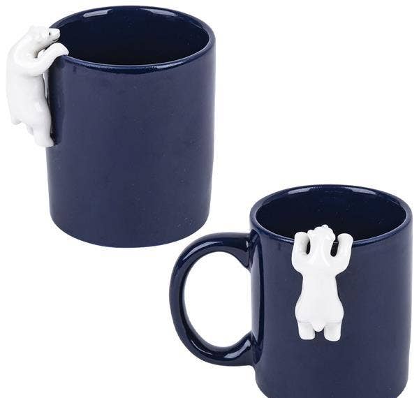 11.5oz HANGING POLAR BEAR MUG LLB kids toys