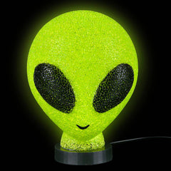 8.5" Sparkle Alien Lamp - LLB Toys