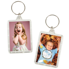 2.25" PHOTO FRAME KEYCHAIN LLB Keychain