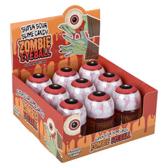 Zombie Eyeball Sour Slime Candy 9ct- LLB Candy