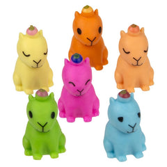 1" Mini Capybara Squeezy Figurines 100ct- LLB Toys