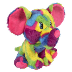 11" Rainbow Elephant Plush