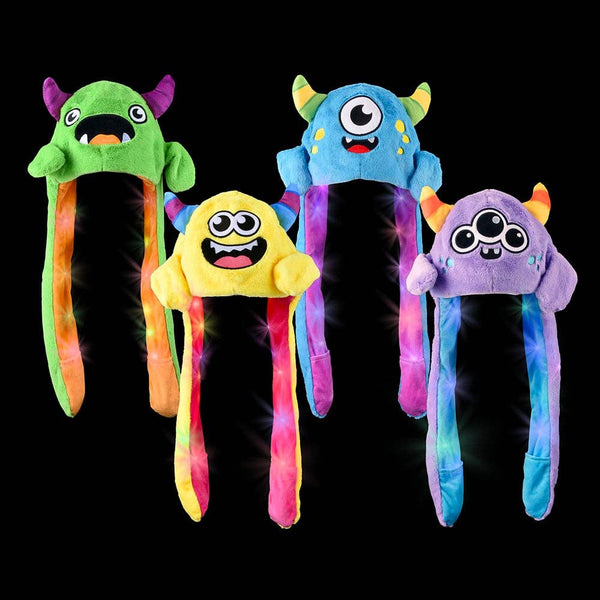 Monster Popping Ear Light-Up Hat- LLB Toys