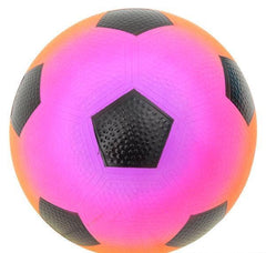 9" RAINBOW SOCCER PLAYGROUND BALL LLB Balls