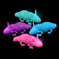 7.5" Light-Up Wiggle Sensory Axolotl - LLB Toys