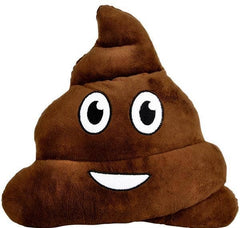 12" POOP EMOTICON PILLOW LLB Kids Toys