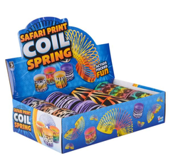 3" (80MM) SAFARI PRINTED COIL SPRING LLB kids toys