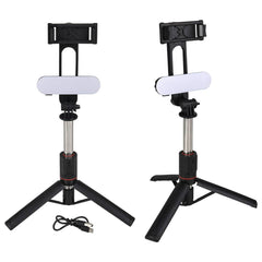 Mobile Phone Tripod Stick With Fill Light