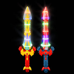 24.5" Light-Up Spinning Sword- LLB Toys