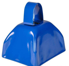 3" BLUE METAL COWBELL LLB kids toys