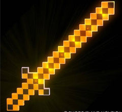 24" LIGHT-UP HALLOWEEN PIXEL SWORD LLB Light-up Toys