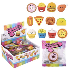 1.5" Gummy Fast Food Squishy Assortment