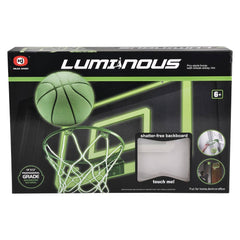 Glow In The Dark Over The Door Basketball Set - Kids Toys