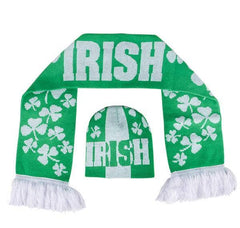 ST. PATRICK'S DAY SCARF AND HAT SET