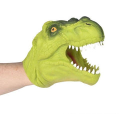 STRETCHY DINOSAUR HAND PUPPET 6" LLB kids toys