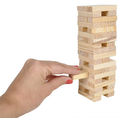 6" WOODEN TOWER GAME LLB Kids Toys