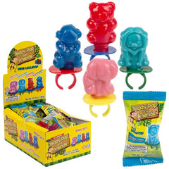 Teddy Pop & Friends Ring Pop 24ct- LLB Candy