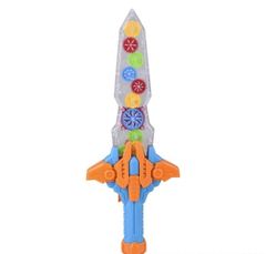 16" LIGHT-UP GEAR SWORD LLB Light-up Toys