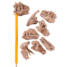 2" DINOSAUR FOSSIL PENCIL TOP LLB Stationary